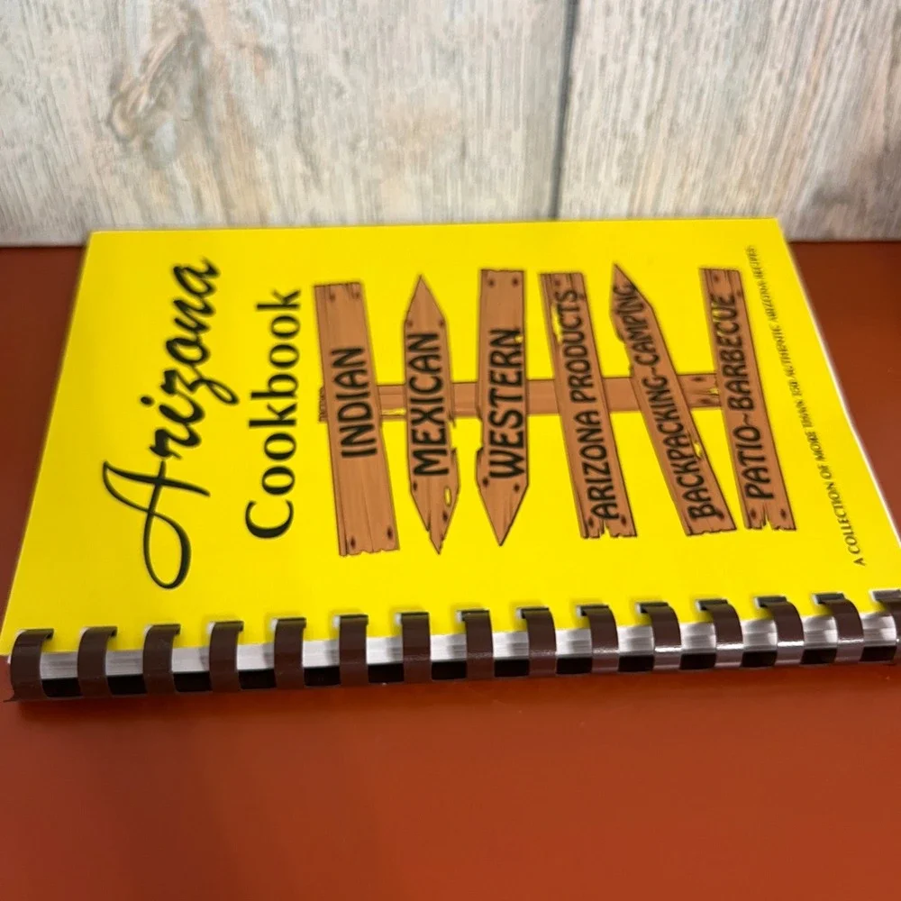 Arizona Cook Book 350+ Recipes Indian Mexican Western Golden West Fischer 2013